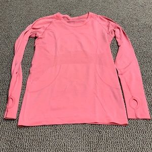 Lululemon coral swiftly tech long sleeve!